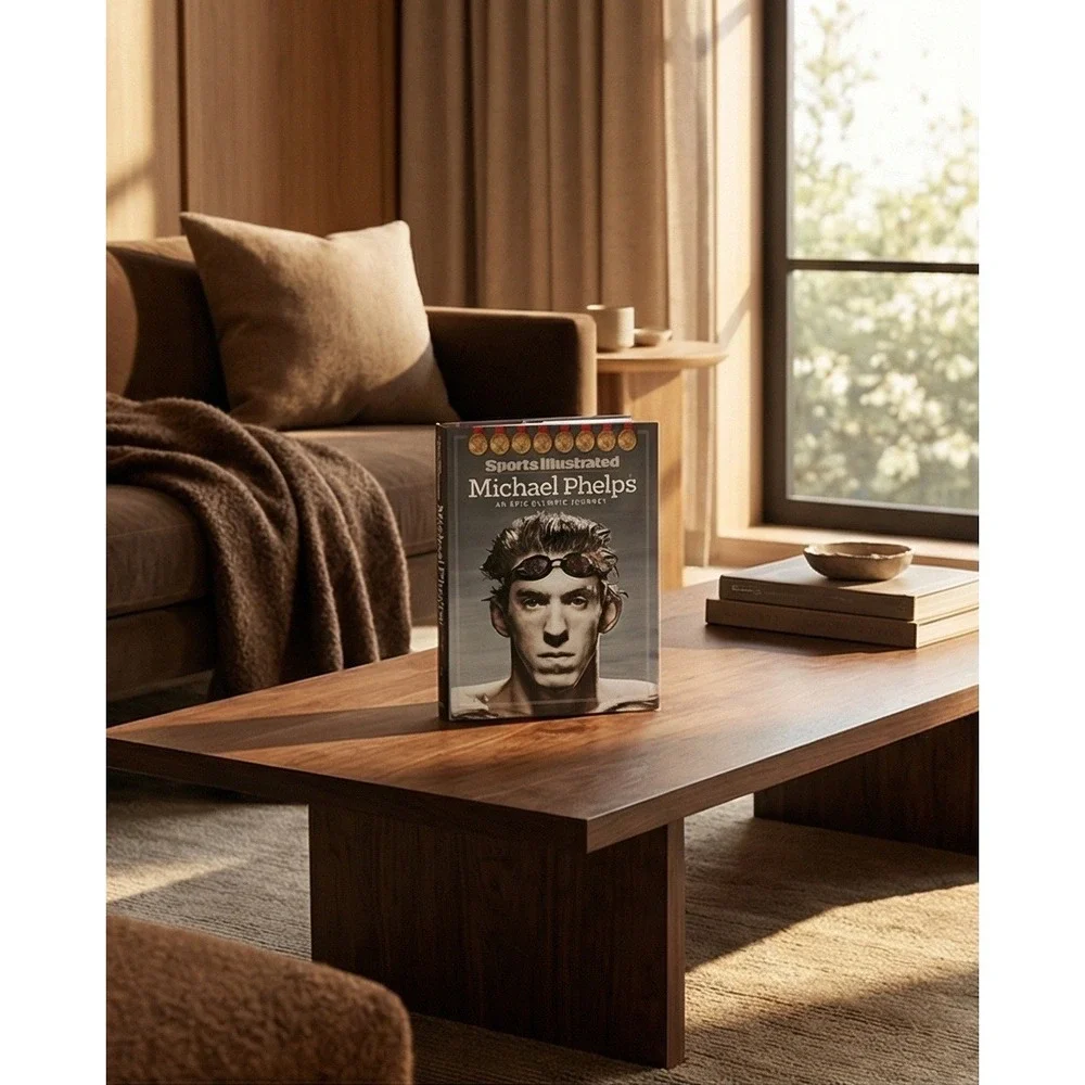 Sports Illustrated Michael Phelps An Epic Olympic Journey Coffee Table Book‎